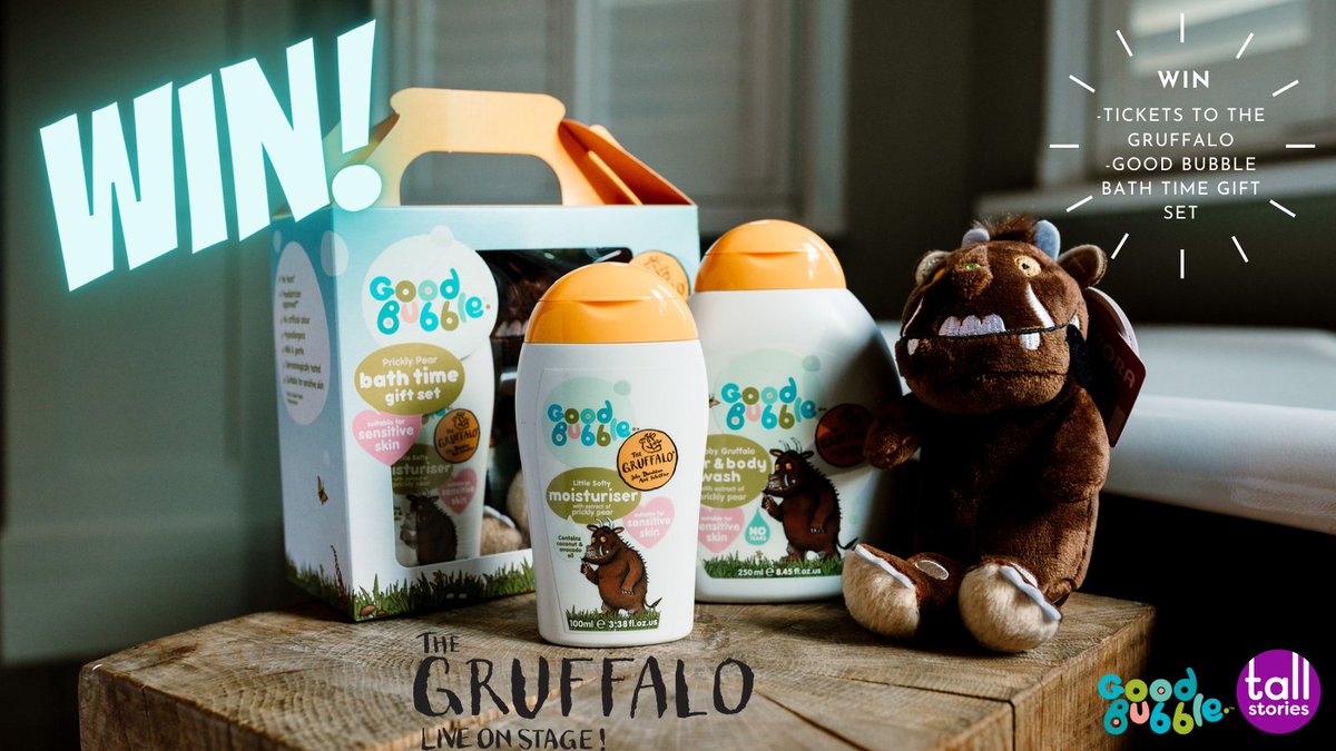 Win a family ticket to <a href="/TallStoriesLive/">Tall Stories</a> The Gruffalo with deaf &amp; hearing actors blending Spoken English, British Sign Language &amp; visual storytelling - in Birmingham this winter, PLUS our Gruffalo Bath Time Gift set 🎁 

Head over to our instagram to enter: ow.ly/9eh250LTtMW