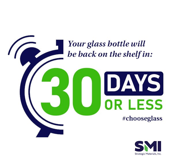 StratMaterials's tweet image. Another reason to choose glass! #DYK the glass bottle you recycle today will be made into a new glass bottle and back on the store shelf in less than 30 days?

#chooseglass #glass #recycling #glassrecycling