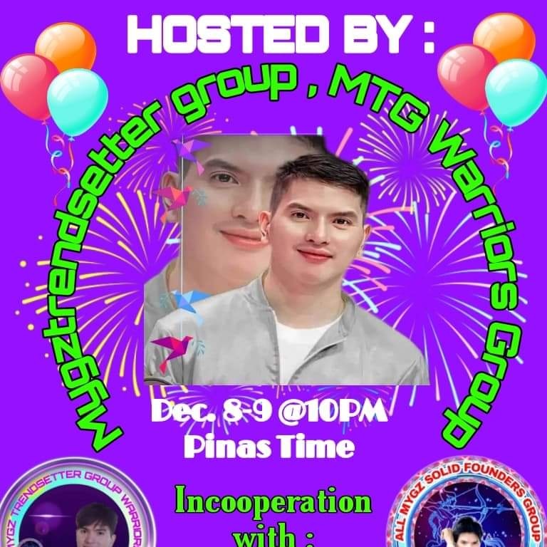 Be ready mga kabunso...see you on Dec 8-9 at 10pm Pinas Time..