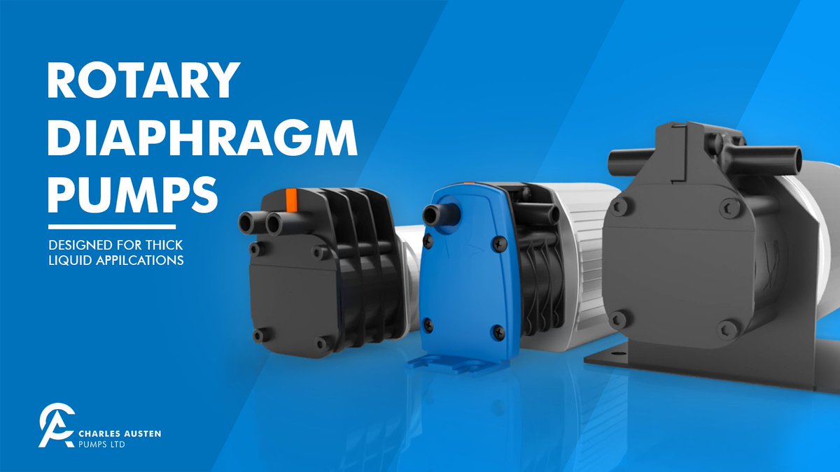 Our Patented Rotary Diaphragm pumps all have outstanding self-priming characteristics and are of a valve-less, seal-less design!

Find out more: enquiries@charlesausten.com

#rotarydiaphragmpumps #pumps #pumpexpert  #beverage  #technology #charlesaustenpumps