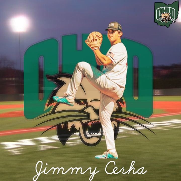 CerhaJimmy's tweet image. I would like to announce my commitment to the Ohio University. I am very blessed and excited for this opportunity! I thank God, my family, coaches, and teammates! 🟢⚫️ @coachmoore_17 @TimBrown513 @JustinSumner_3 @KirbyMcGuire7 @OEBYoung2024 @Bomber_baseKHS @checkbball