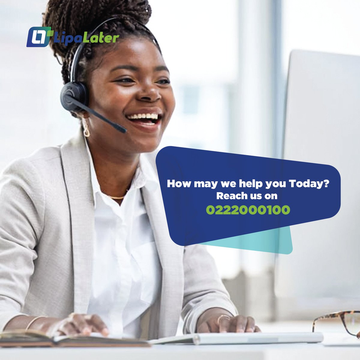 LET US HELP YOU!

📞 Give us a call today for any inquiry.

#lipalaterrwanda #buynowpaylater #signuptoday #AFriendIndeed #RwOT