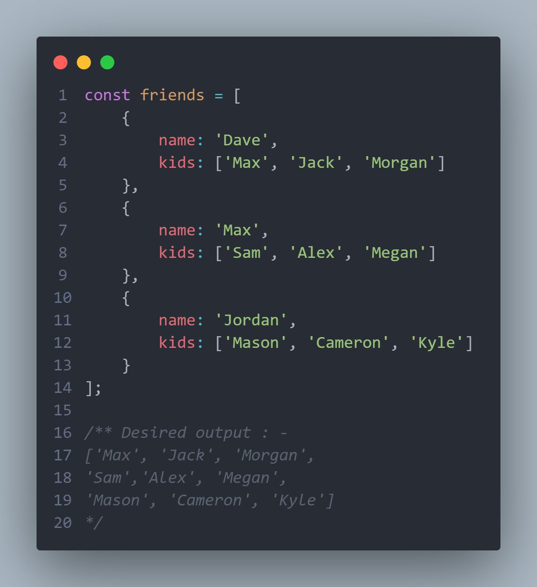 strapengine's tweet photo. Comment down the code snippet to get the desired output. https://t.co/23vC29X6ZG