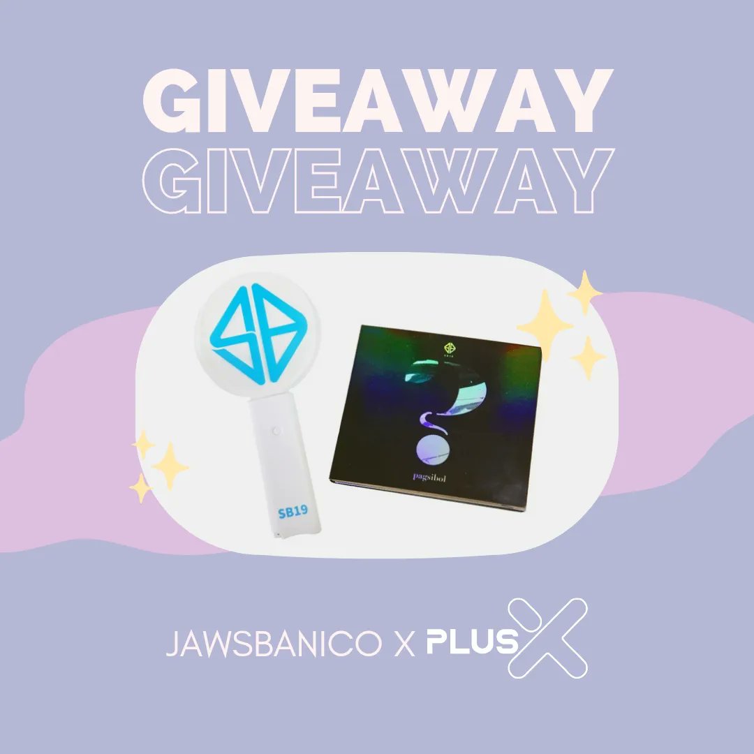 jawsbanico's tweet photo. Mga Kaps! @PLUSXPH and I are hosting a GA! Dahil sa overwhelming responses niyo, weβre giving away 2 #SB19 Lightstick V2+ & 1 Pagsibol EP. Just follow the mechanics to know how you can get a chance to win. We're drawing winners from IG and Twitter! Isang malaking SLMT @plusxph π https://t.co/viEfhvxqMW