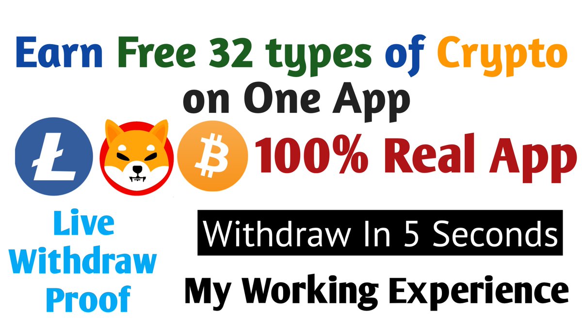 AshKoushal's tweet photo. Earn Free Unlimited Crypto Daily ||Earn Multi Crypto By Playing Game||Wi... https://t.co/96fv9Zd2fM via @YouTube 
#Crypto #shibainu @freebitco https://t.co/EkaVyOMPKT