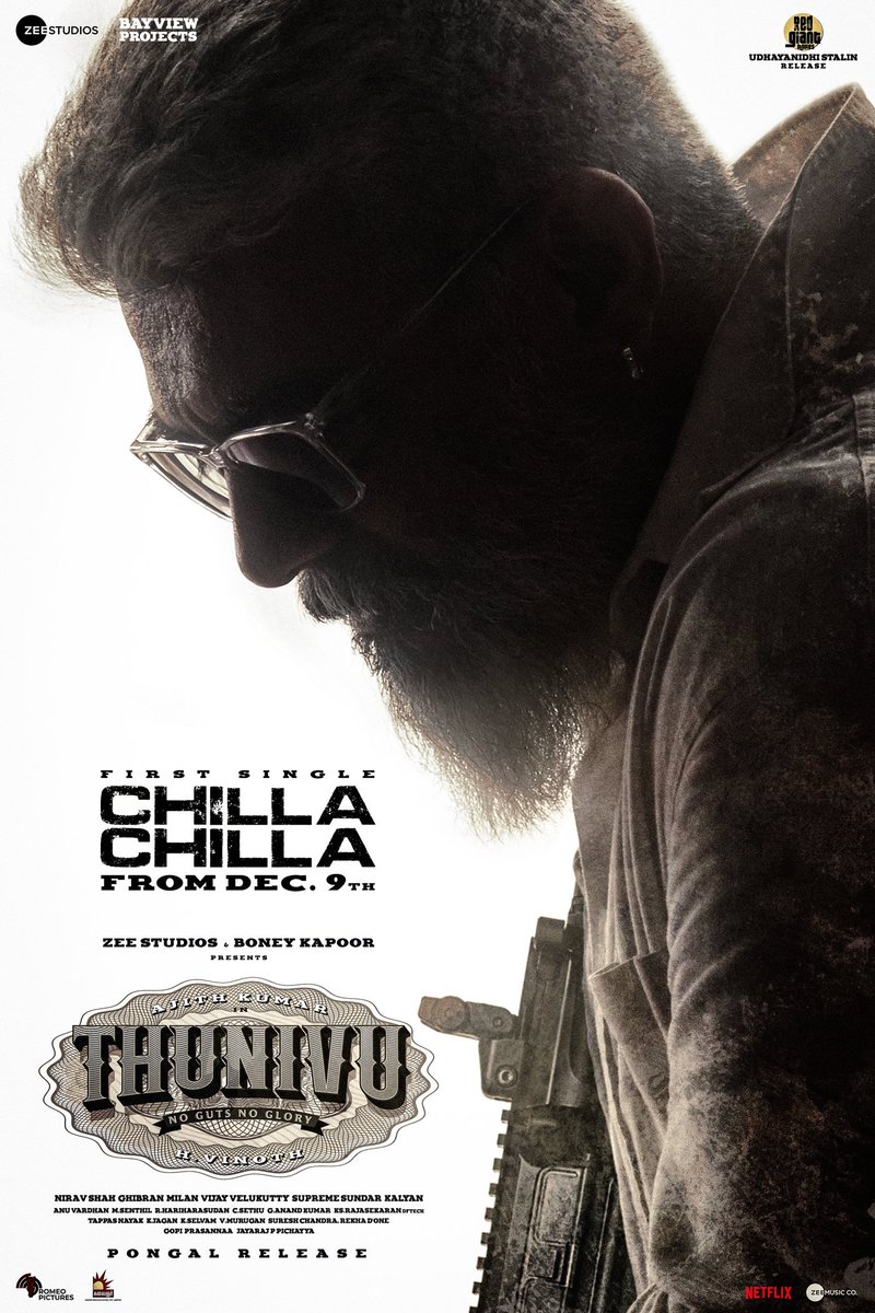 EmperorAjithFC's tweet photo. Can't Wait For This Fiery OutFit With Signature Moves ...🔥

#ChillaChillaFromDec9 | #Thunivu

#AjithKumar #NoGutsNoGlory https://t.co/2jsFT22wIM
