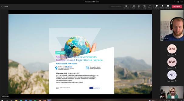 Today SUCTIA manager <a href="/JoannaDomagala/">Joanna Domagała</a>  had a pleasure to share SUCTIA (and <a href="/suctiproject/">SUCTI</a>) project experiences with <a href="/aurora_org/">Aurora</a> participants online! It was a blast! Thank you everyone for listening and active involvement! # #project #suctia #sucti  #intled #universities