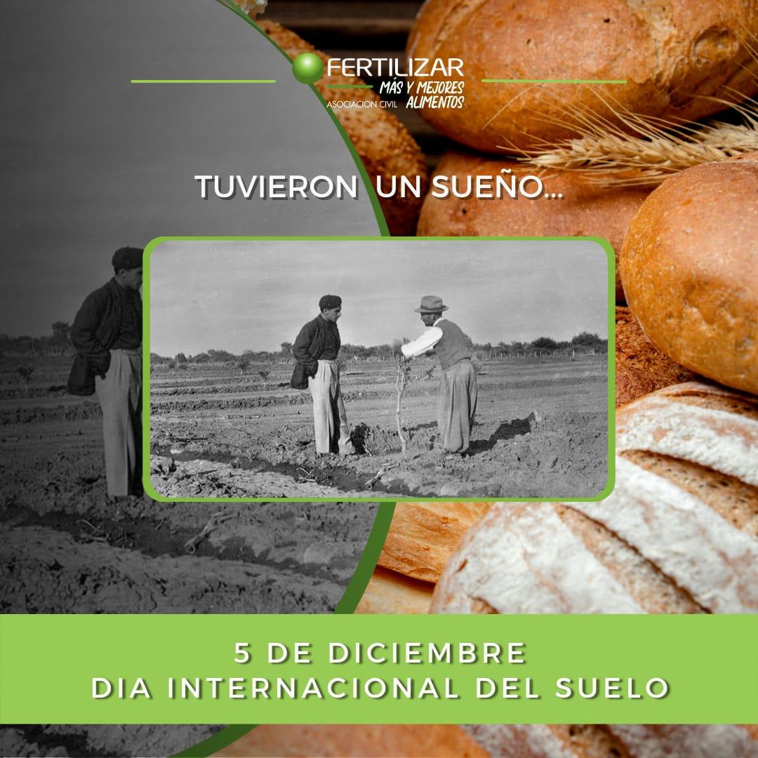 FertilizarAC's tweet photo. ¡Hoy celebramos el Día del Suelo! 

Nos toca a nosotros seguir apostando al sueño de nuestros abuelos. 1/3 https://t.co/0L3gip1juZ
