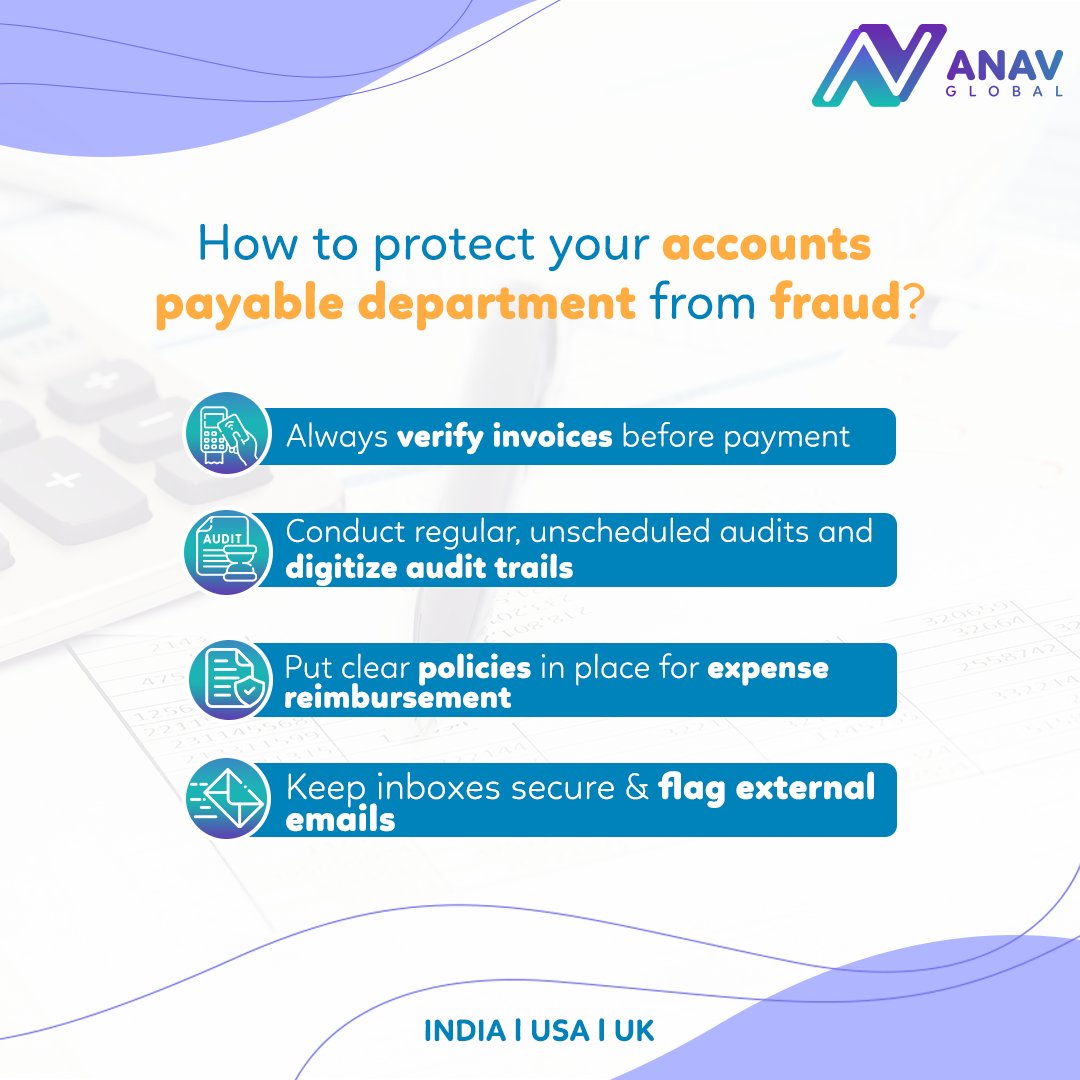 anavglobal's tweet photo. To avoid any unforeseen accounts payable risk, hire @anavglobal now!
.
.
.
.
#anavglobal #accountant #accounting #accountability #accountants #accountabilitymirror #accountabilitycoach #accountabilitypartner #protection #invoice #accountantprotection #safeaccount #staysafe https://t.co/4m6U1r2pOO