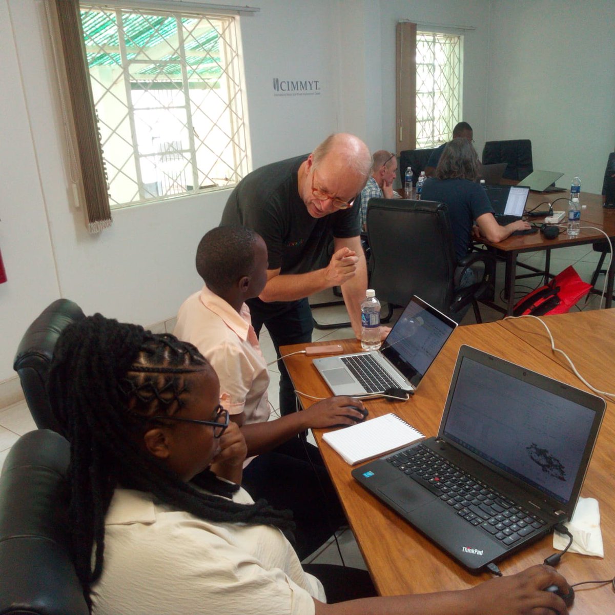 Cimmyt on twitter rt tawandahove2 privileged to have professor