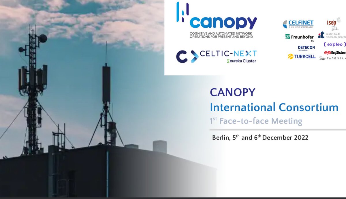 The <a href="/CanopyEureka/">Canopy</a> Kickoff with partners from Portugal and Germany has started, hosted by <a href="/ExpleoGroup_DE/">Expleo Group DE</a> in Berlin.