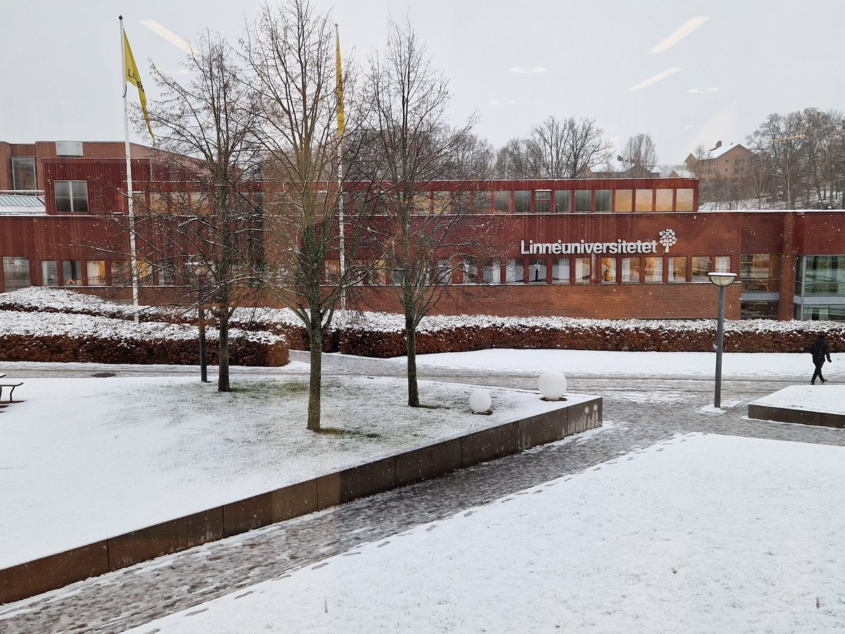 Snow on campus ❄️