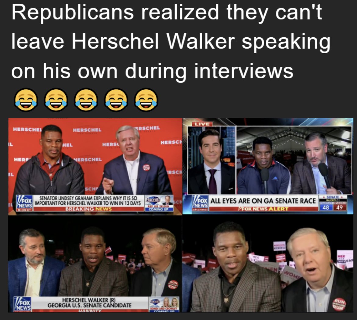 “Whose turn is it to watch him?”

—Trumpublicans