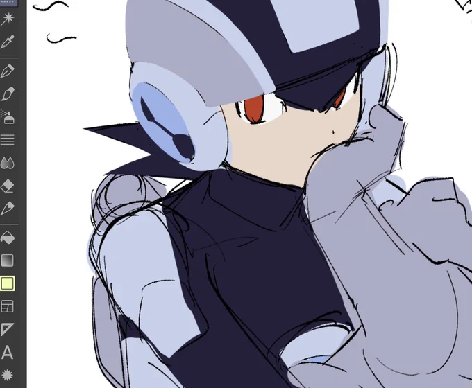 最近絵描こかな思ってもこの辺で飽きてしまう 