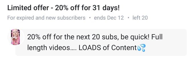 Have $20? Want a bunch of my content? Feel like supporting me? Subscribe, let me know what you enjoy