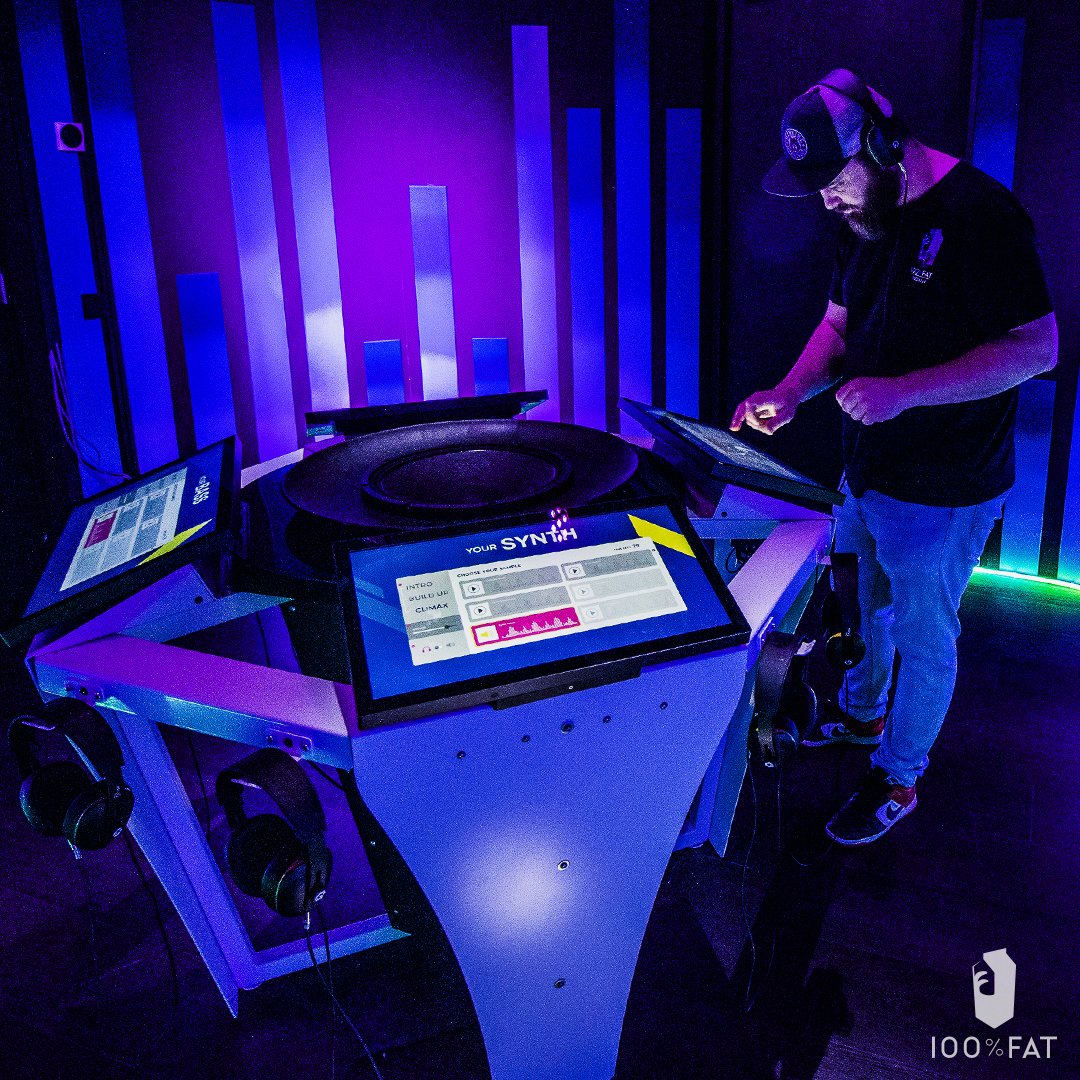 One of the highlights of the ONSTAGE DJ Experience is The Track room. Here you can compose your own EDM track using real samples and loops from <a href="/dannic/">Dannic</a> . There are enough creative options available, so each track is (almost) unique.