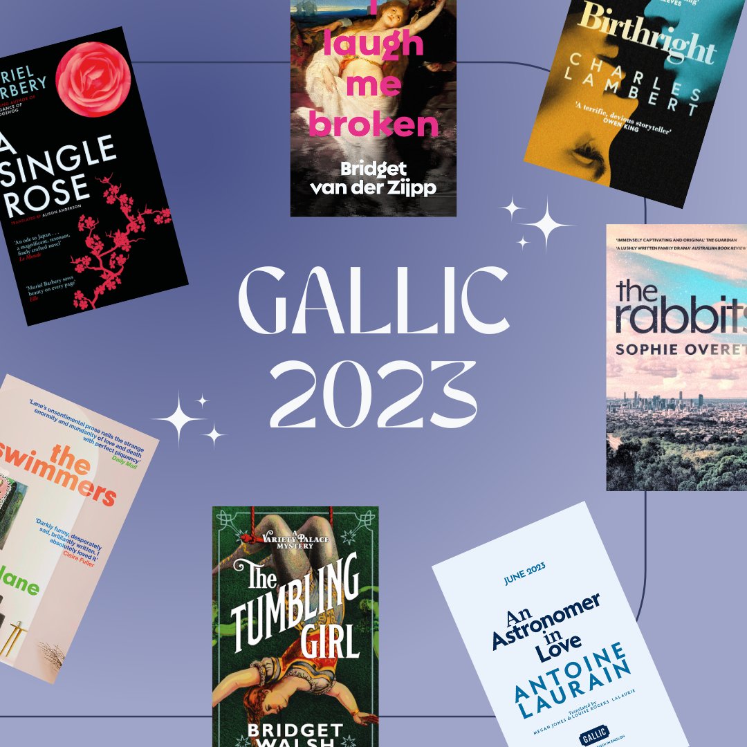 GallicBooks's tweet photo. ✨2023 TITLES✨

We're delighted to be sharing the titles that Gallic Books will be publishing Jan-June next year!

Let us know what you're most excited about

Thread incoming... https://t.co/Y1vUnNmW0m