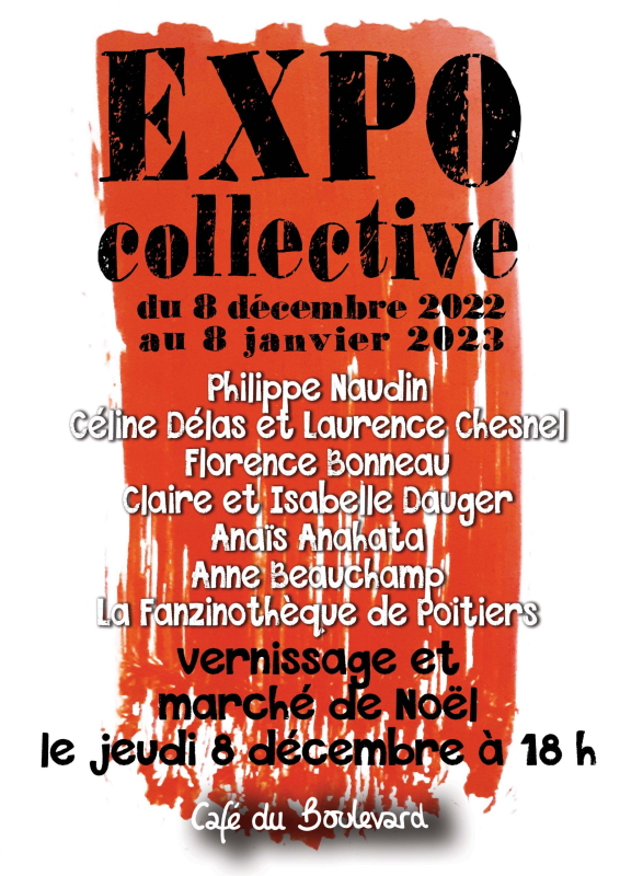 MeliMellois's tweet photo. Tous a l'expo collective ! Du 8 décembre au 8 janvier
Partagez un moment dans l'ambiance de Noël🎄
📅 Jeudi 8 décembre à 18h
📍 Melle - Café du boulevard
🥘Possibilité repas sur place
👉https://t.co/zAb7pCHFpj
#Paysmellois #Noël #expo #melle #caféduboulevard https://t.co/mWDzkTUtRG