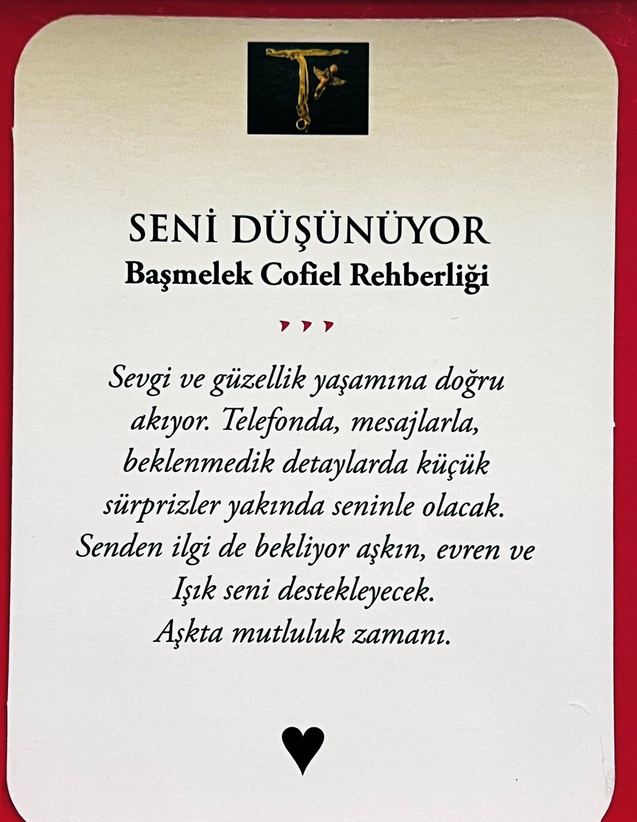 ⚠️BU BİR GÖKYÜZÜ İSTİHBARATIDIR...

BU TWİTE DENK GELDİYSEN; AKLINDAKİNİN AKLINDA OLDUĞUNU BİL❤️‍🔥

BU TWİTE ETKİLEŞİM VERİRSEN; AKLINDAKİ KİŞİDEN 48 SAAT İÇERİSİNDE BEKLEDİĞİN MESAJI/ADIMI ALACAKSIN❤️‍🔥

Takip eden, RT&amp;FAV yapan ballarıma mühürledim💌🔥

#tarot #astroloji #fal