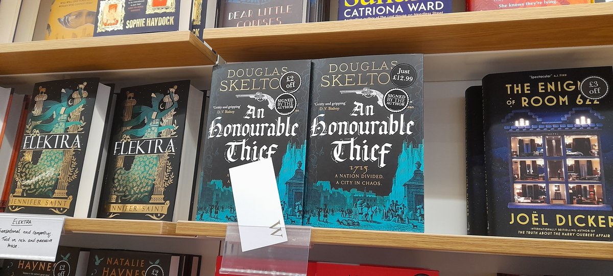 canelo_co's tweet image. #BookDelivery! Look at what's landed in Waterstones Sauchiehall Street in Glasgow @WaterstonesGla, newly signed hardback copies of #AnHonourableThief by @DouglasSkelton1 📚

Would make for a cracking #ChristmasGift just saying...😉
@BLM_Agency