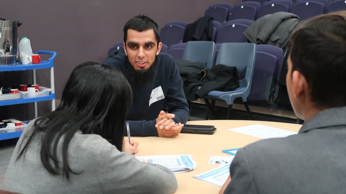 Stepnellltd's tweet photo. Design Co-ordinator Muhammad Patel visited @Judgemeadow to take part in career speed networking organised by @LeicesterEBC. Speed Networking gives young people the opportunity to gain knowledge of a variety of jobs and careers in a short amount of time. https://t.co/5dWqAvNjgB