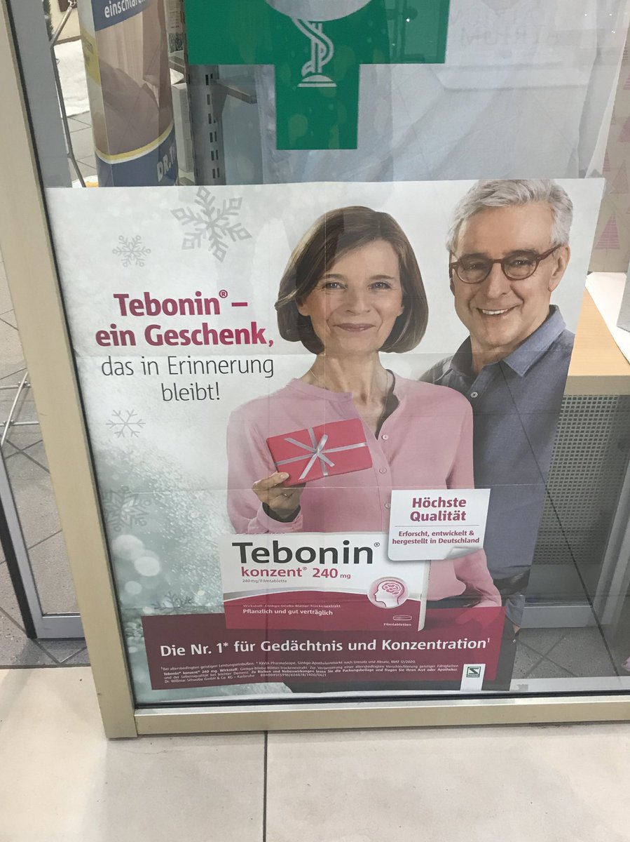 DSpaceHunter's tweet photo. Ein Medikament zur Steigerung von Gedächtnis und Konzentration bei «altersbedingten geistigen Leistungseinbußen» als Weihnachtsgeschenk? Hmmmm….
#ZwoDreiRisiko https://t.co/3NjJJX3u0I