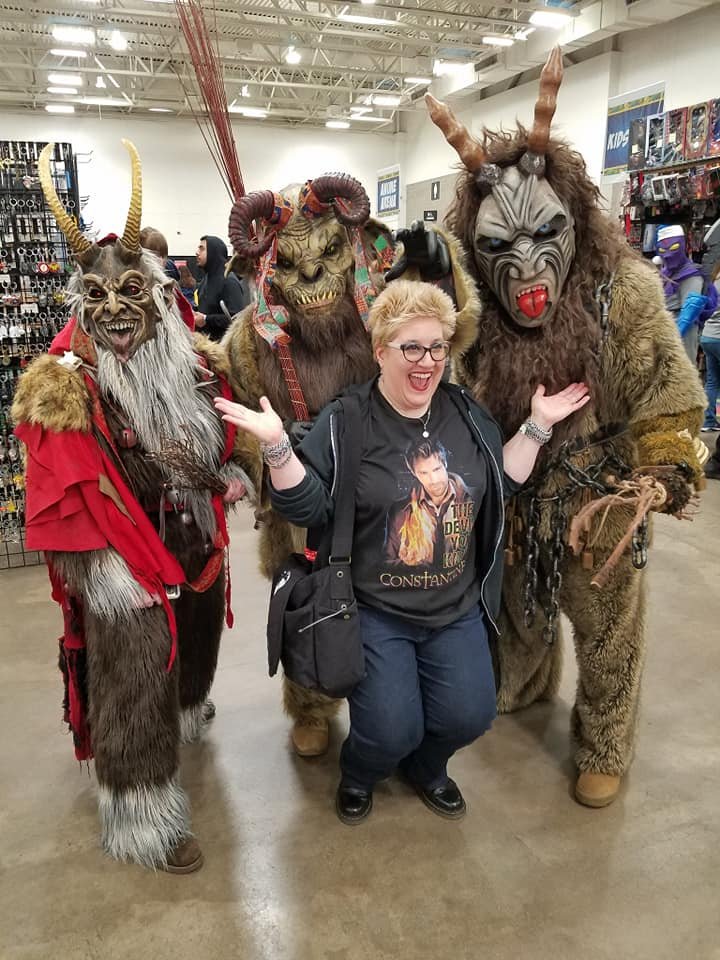 KimMerville's tweet photo. In Honor of #Krampusnacht Today
#Krampus
📷From #WizardWorldMadison 2018 https://t.co/QQkT9z8z3a