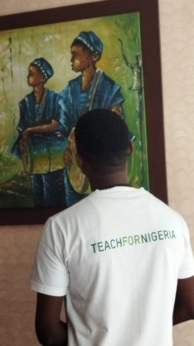 "Drawing is the art of taking a line for a walk." - Paul Klee

Art is life, it communicates emotions.

As a fellow at <a href="/Teach4Nigeria/">Teach For Nigeria</a>, introducing art into the classroom has helped Foster collaboration among my pupils.

#tfnfellow 
#tfnimpactstories 
#teachfornigeria