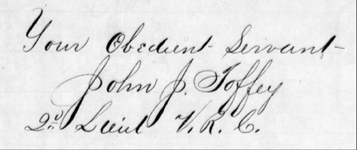 LinConspirators's tweet photo. #OTD Dec. 5, 1865: Lt. John Toffey wrote a letter requesting a portion of reward money. Early on 4/15, Toffey overtook a riderless horse which turned out to be the one-eyed horse JWB purchased from #DrMudd’s neighbor which was used by #LewisPowell. Toffey was denied reward money. https://t.co/l41INAeFps