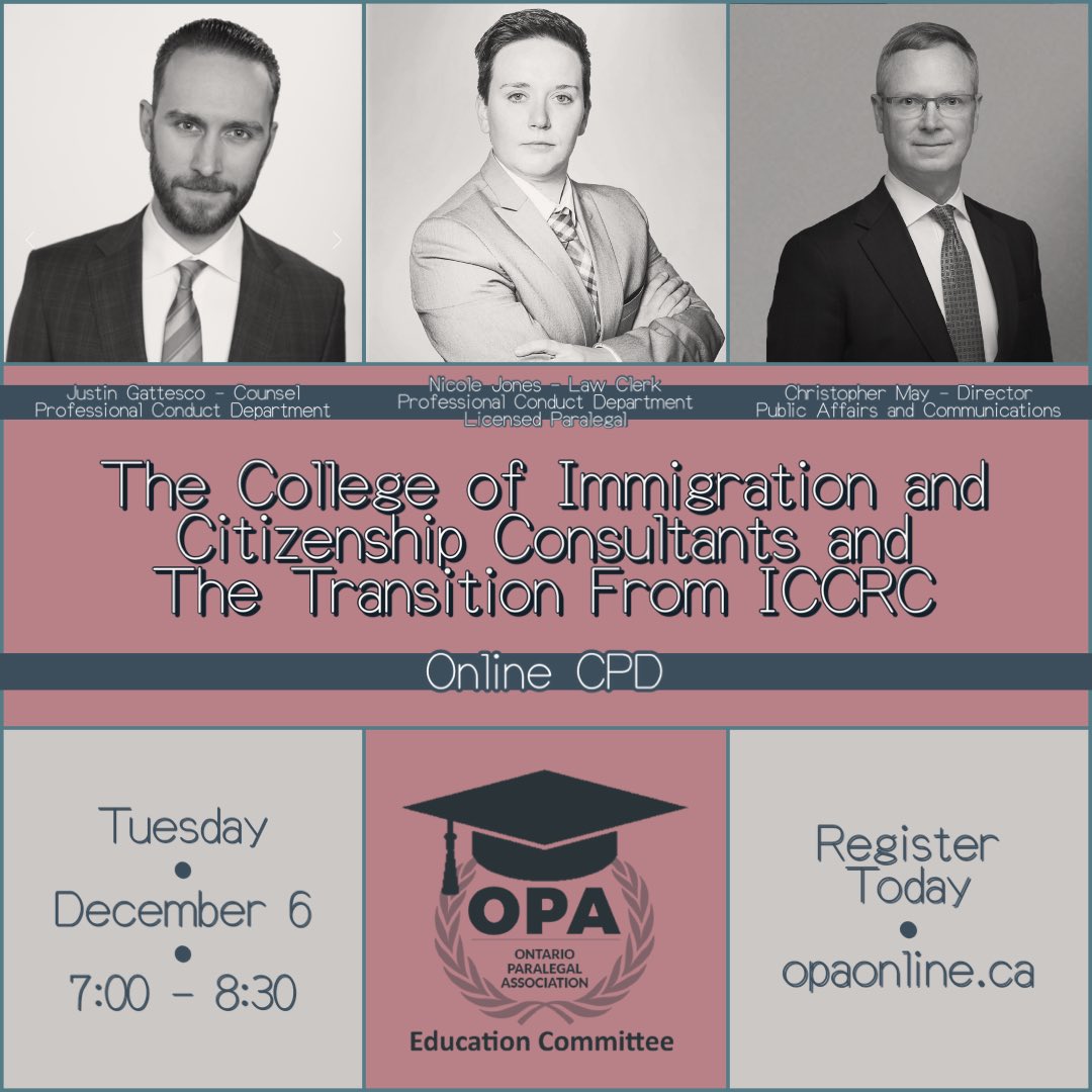 HAPPENING TOMORROW!!! 

Our final CPD of 2022

REGISTER TODAY: lnkd.in/gMskVvUX