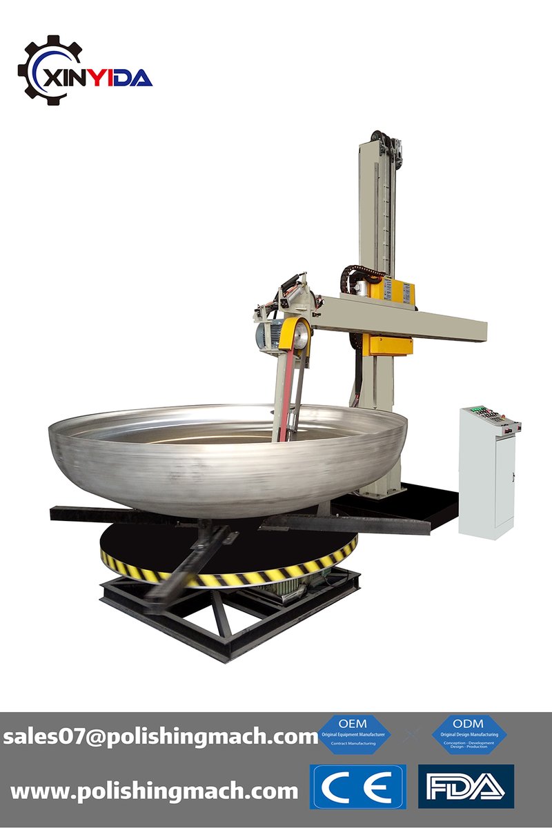 harrywu54554259's tweet image. This machine can polish dish head and ends.And it can get mirror surface. 
polishingmach.com sales07@polishingmach.com 
whatsapp/wechat:+86 18856075004 #automaticpolishingmachine #mirrorpolishingmachine #dishheadpolishingmachine