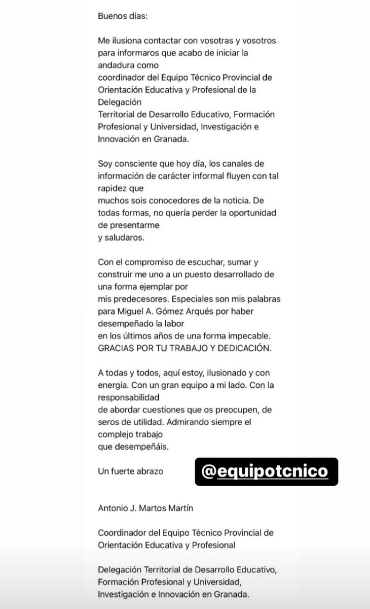 Equipo Técnico tweet media