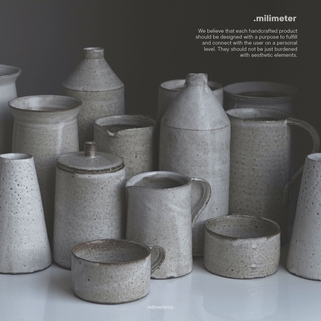 milimeterco's tweet photo. We believe in a purpose.
#pottery #ceramics #crafted #handicraft #clay https://t.co/Y7PXfOeveL