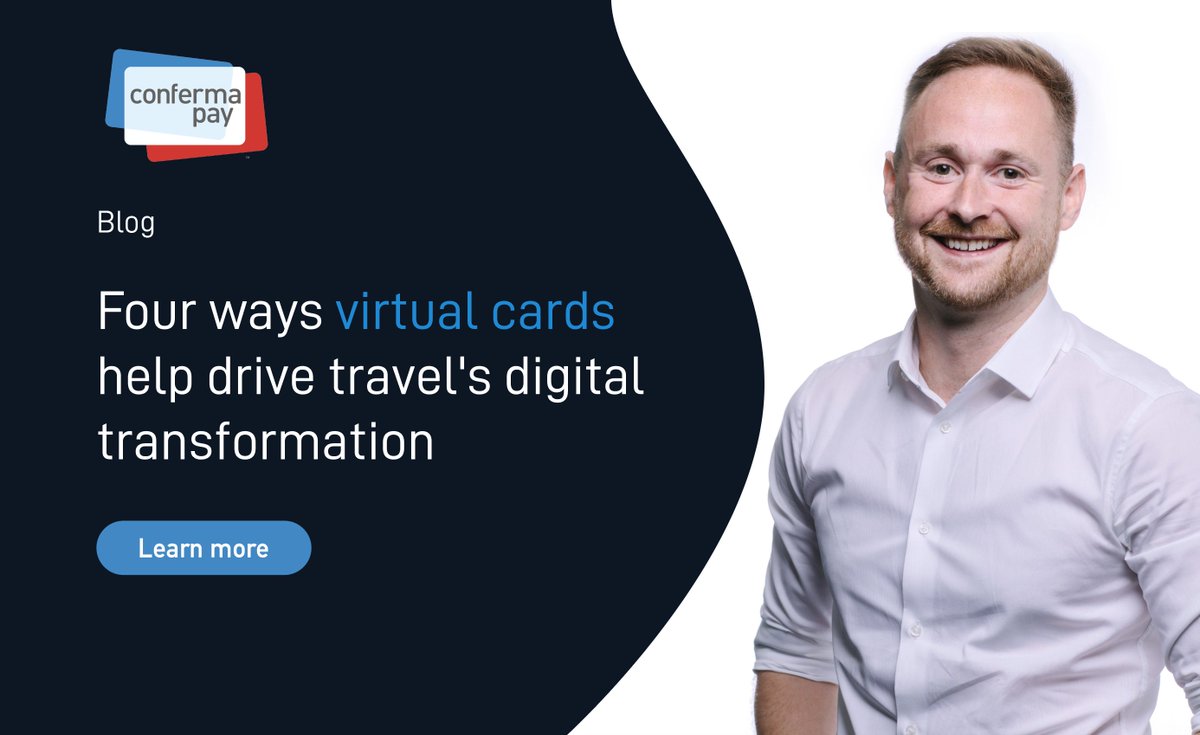 Conferma (@conferma_) on Twitter photo Our Chief of Product David Wood joined <a href="/phocuswire/">PhocusWire</a> to talk all things #DigitalTransformation in the #Travel sphere.
Check out 4 Ways #VirtualCards help drive travel's digital transformation here π lnkd.in/ewBF44N2
#VirtualCardPayment #CorporateTravel #B2B #ConfermaPay Our Chief of Product David Wood joined <a href="/phocuswire/">PhocusWire</a> to talk all things #DigitalTransformation in the #Travel sphere.
Check out 4 Ways #VirtualCards help drive travel's digital transformation here π lnkd.in/ewBF44N2
#VirtualCardPayment #CorporateTravel #B2B #ConfermaPay