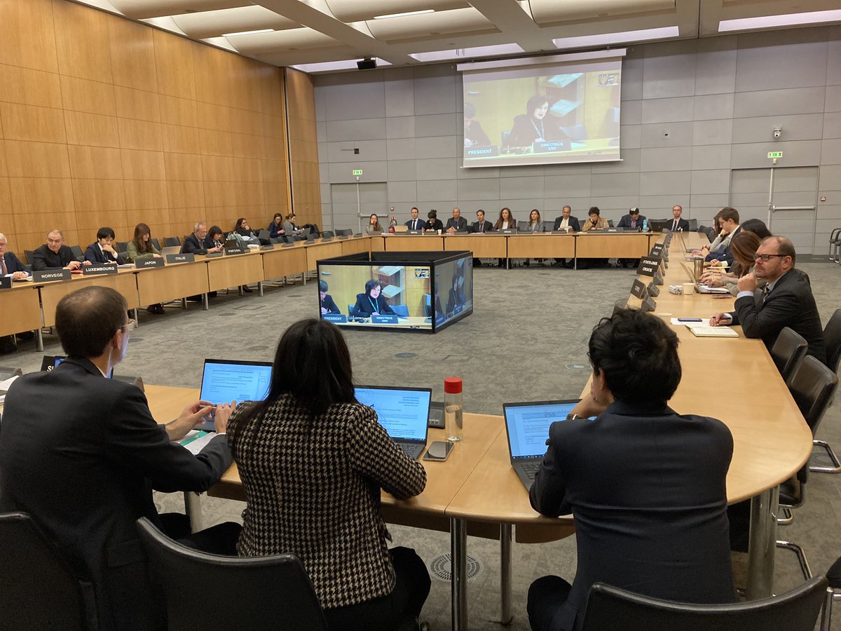 wanjiruju's tweet photo. First in-person meeting of the OECD Working Party on Environmental Performance (WPEP) kicks off this morning with a focus on #Israel’s environmental performance. We have the pleasure of welcoming a large delegation from Israel. Looking forward to interesting discussions @OECD_ENV https://t.co/cRrLVfX7D4