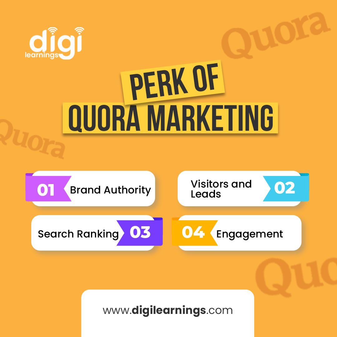 digilearningsin's tweet photo. Perk of Quora Marketing
• Brand Authority
• Visitors and Leads
• Search Ranking
• Engagement
#Quora #quora #socialmedia #socialmediatips #socialmediaexpert #socialmediastrategy #socialmediamarketing #socialmediamanagement #digitalmarketingideas #digilearnings #digitalindia https://t.co/Fr19bjzh9W