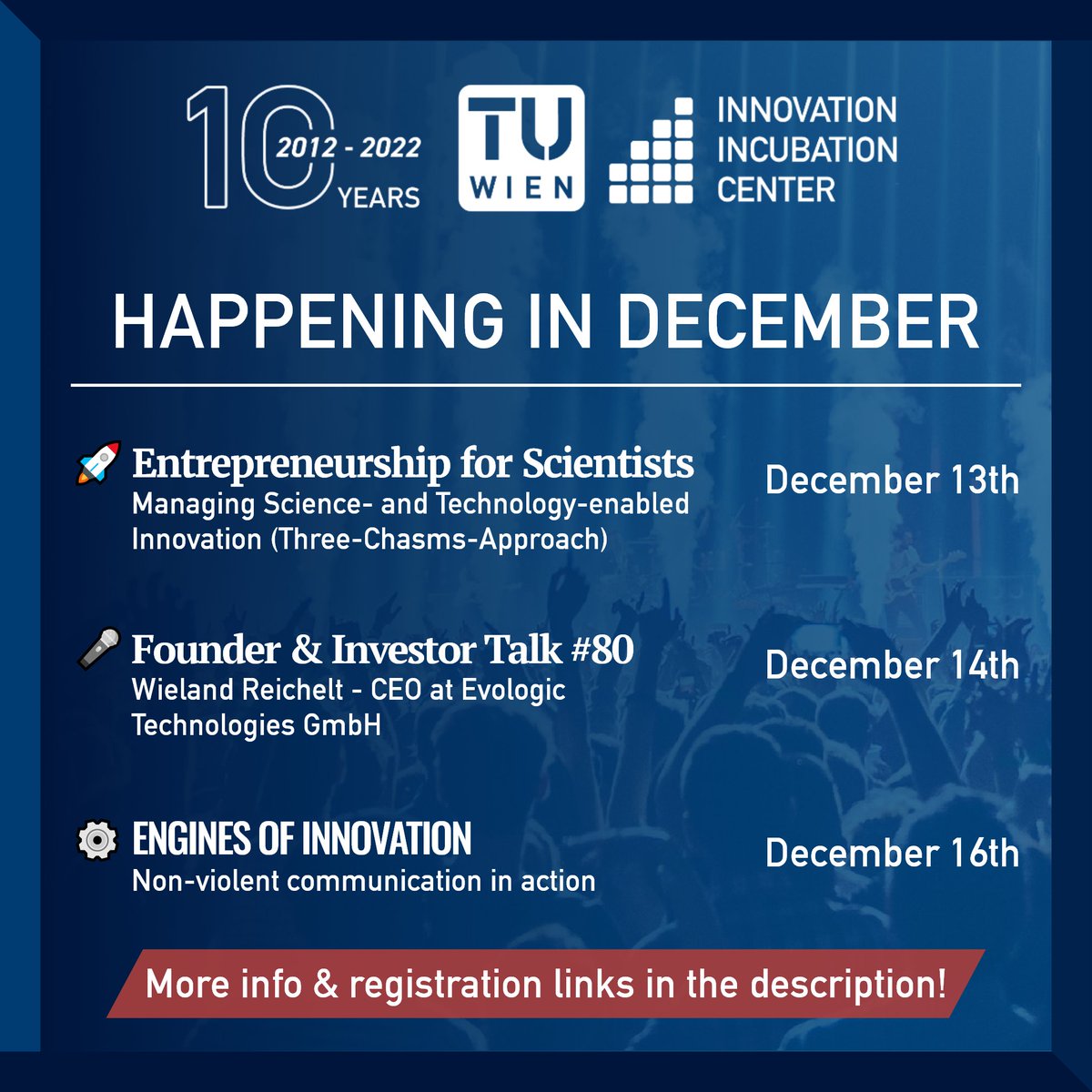 TU Wien Innovation Incubation Center (TUW i²c) tweet media