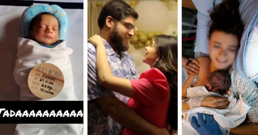 #SrhaAsgr revealed the face of her baby boy #Ehaan
A few days ago, Pakistani actress and model Srha Asghargave the news to her fans that she has become the mother of her first child. Confirming this news, the actress herself shared a beautiful picture .....