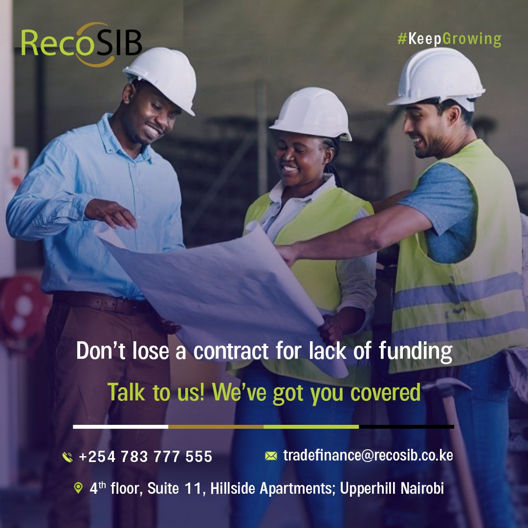 RecoSIB's tweet photo. Don't worry about disappointing your clients, if funding is your only concern. Fulfil contracts on time with our Contract Financing solution. Want to learn more? Visit https://t.co/gwM7NEf2hx and #KeepGrowing https://t.co/yta9SQgNEq