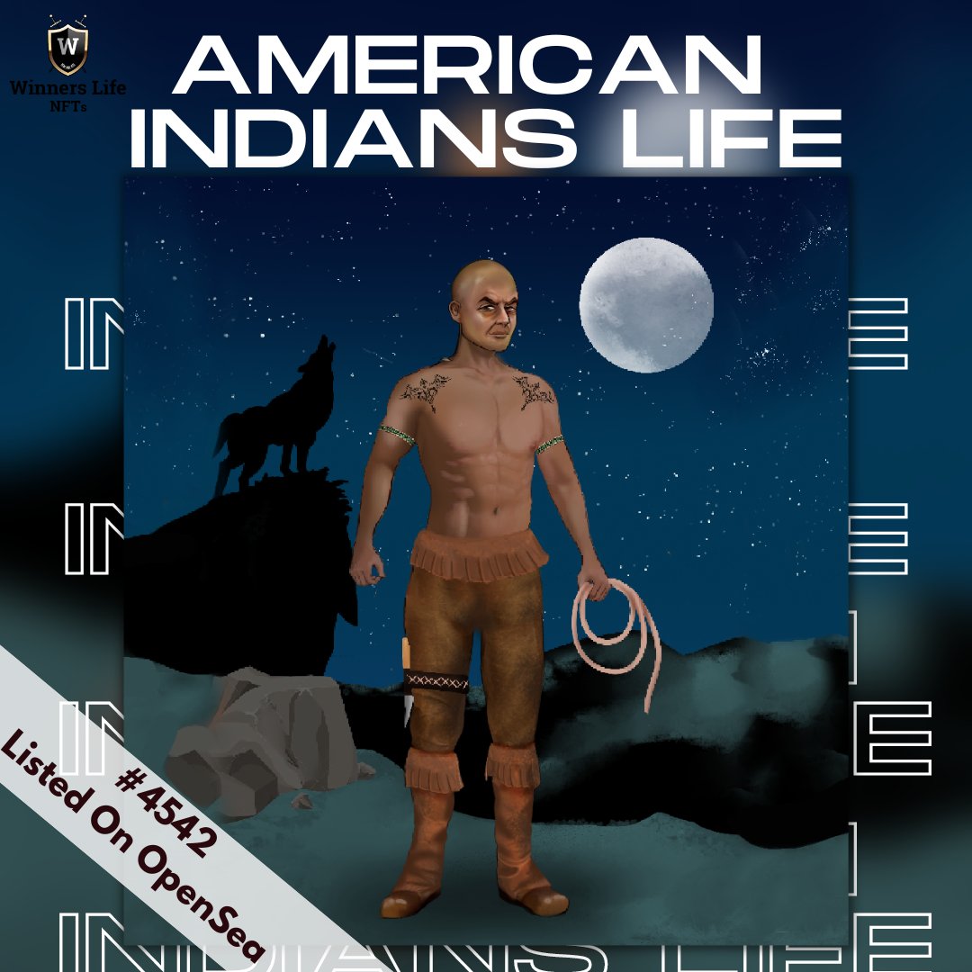 winnerslifenfts's tweet photo. American Indians Life 4542😇

We Are Listed On OpenSea.🤩

Link In Bio.🔗

Join Our Discord.🤑

#nfts #nftcollectors #nftdrop #nft #nftcollectors #nftcommunity #Metaverse #etherum #opensea #NFTCommunity https://t.co/uHhnGDHMAI