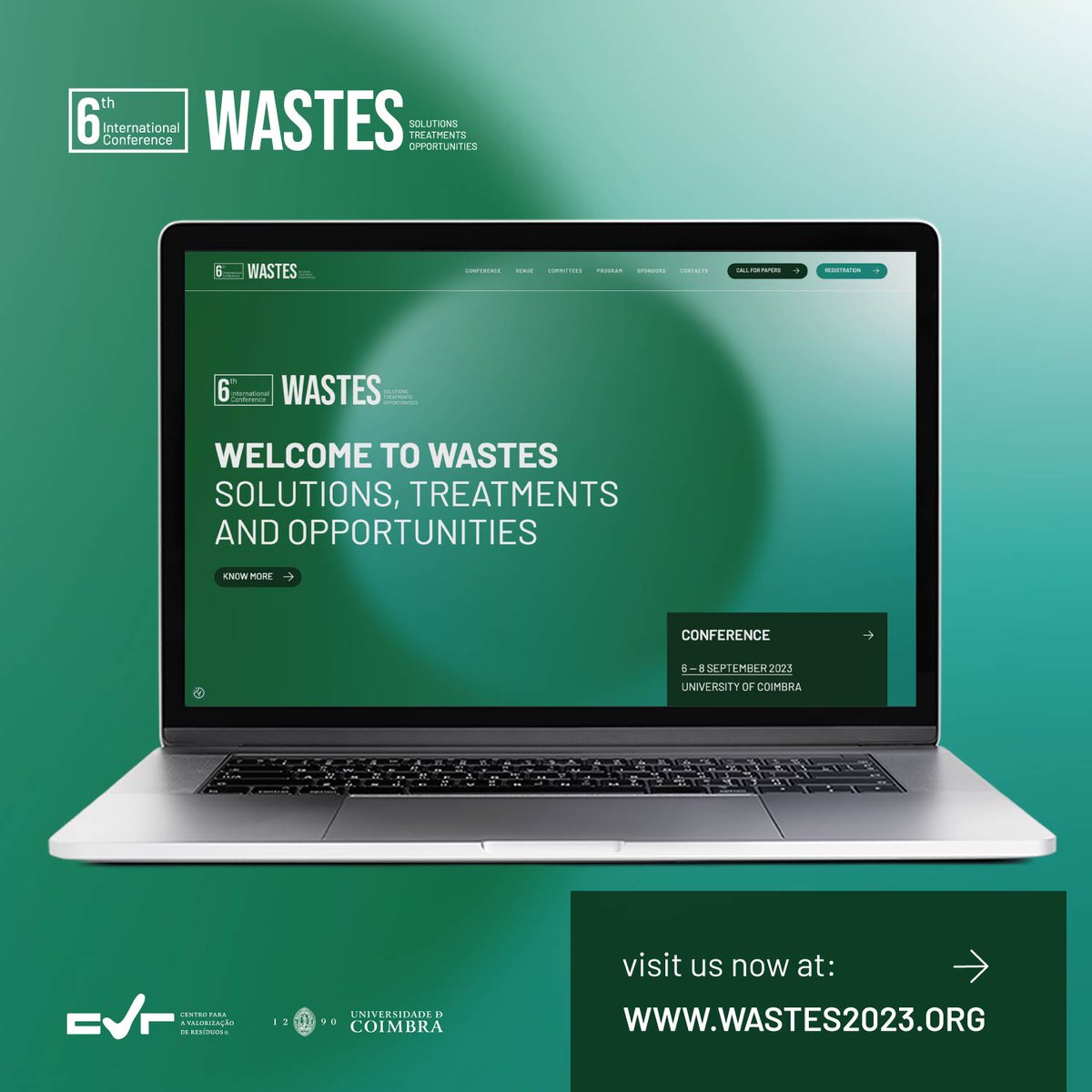#WASTES is back and you can see all the details at wastes2023.org!

The 2023 edition of the conference offers two distinct options of paper submission: Full paper or Short paper. 

For more information visit wastes2023.org

#wastes2023 #waste #wastevalorisation