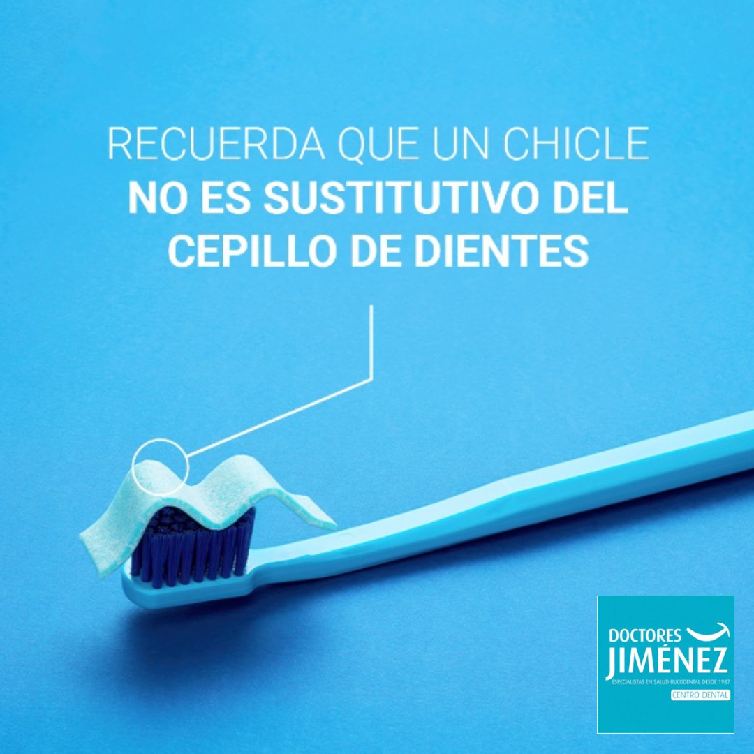 DresJimenez's tweet photo. Por mucho que sepa o huela a menta fresca, recuerda que un simple chicle (o similar), jamás te dará los beneficios de un correcto cepillado dental 😊

👉 Iniciamos nueva semana... feliz lunes para tod@s‼😊

---
Más info y reserva de cita previa:
☎ 697 291 809 https://t.co/98ieeezDxJ