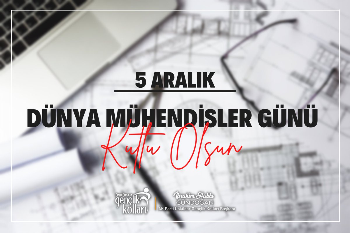 Yaşamımızın her alanında emekleri ve katkıları olan mühendislerimizin 5 Aralık Dünya Mühendisler Gününü kutlu olsun!

#DünyaMühendislerGünü