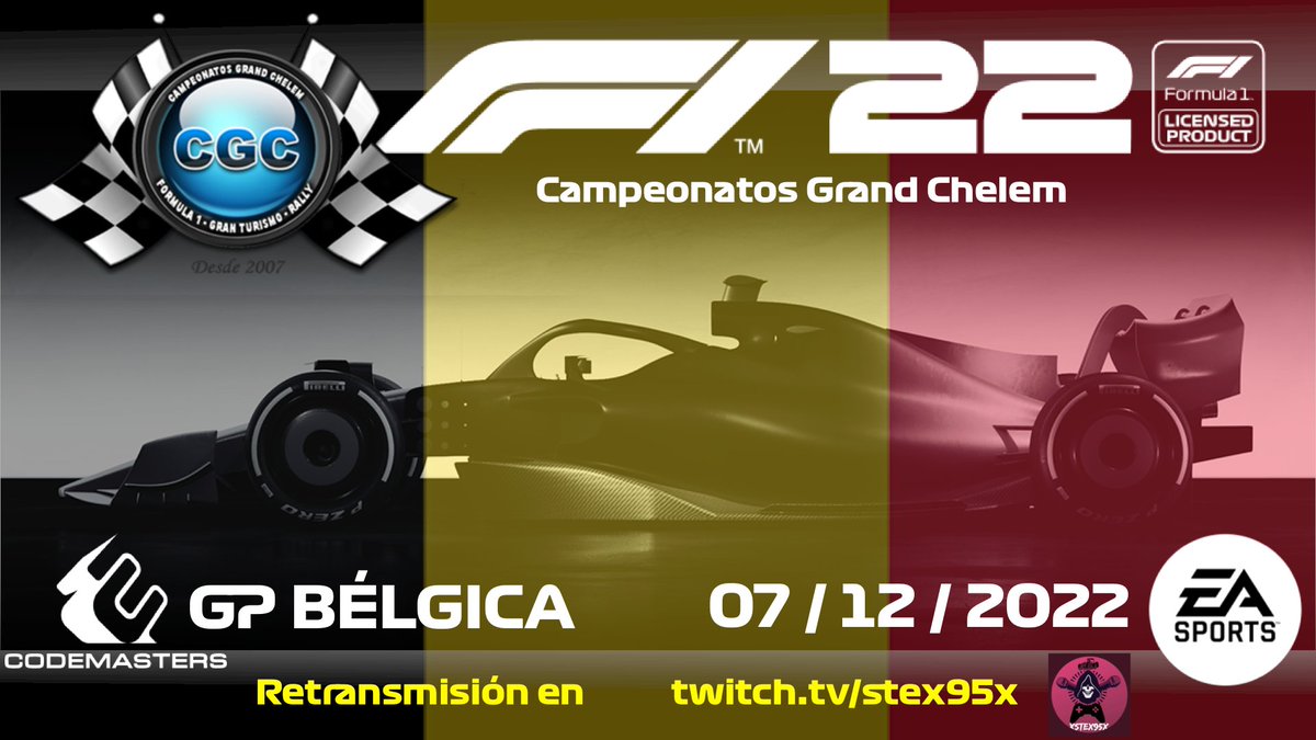 Campeonatos Grand Chelem CGC (@campeonatoscgc) on Twitter photo Llega semana de GP y esta vez en unos de los míticos circuitos del campeonato, nos vamos a SPA. Los pilotos llevan 2 semanas poniendo a punto sus máquinas para dar lo mejor en este magnífico trazado. <a href="/Xstex95X/">XstexX95X. (Steven Armijos)</a> será el encargado de contar todo lo que pasará en pista. Os esperamos Llega semana de GP y esta vez en unos de los míticos circuitos del campeonato, nos vamos a SPA. Los pilotos llevan 2 semanas poniendo a punto sus máquinas para dar lo mejor en este magnífico trazado. <a href="/Xstex95X/">XstexX95X. (Steven Armijos)</a> será el encargado de contar todo lo que pasará en pista. Os esperamos