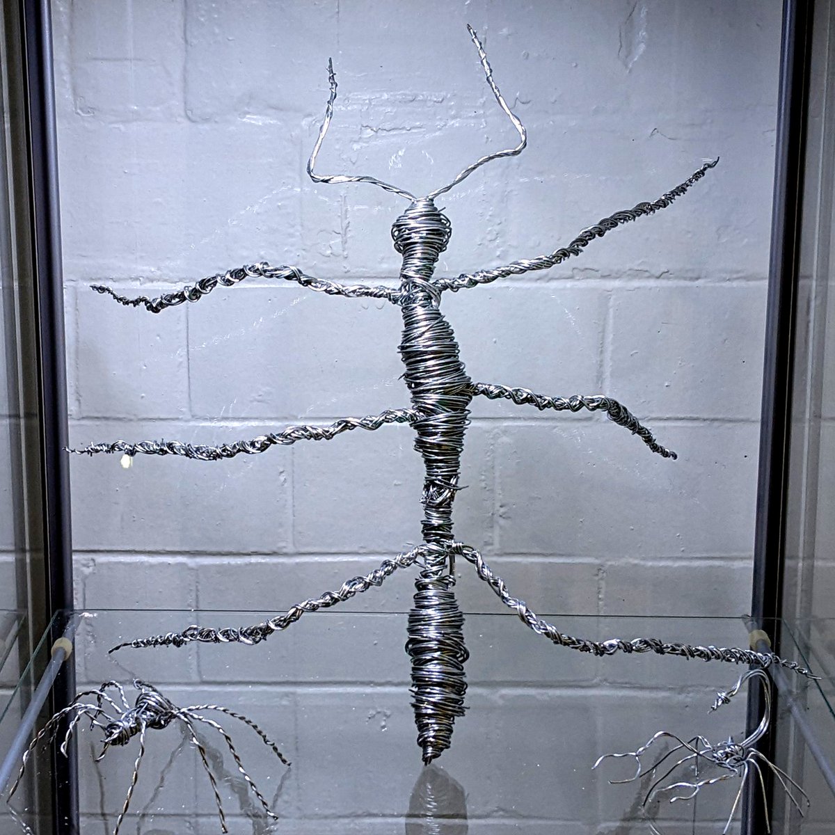 dac_add's tweet photo. Nope! We're not scared of these excellent wire beasts, you are!

Created by one of our HND year 1 CAP Students in Arbroath for their self-directed 3D Practice unit. https://t.co/WklvTouFt5