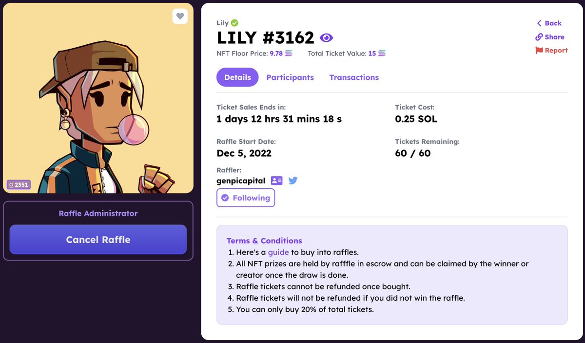 GenPi Capital (@genpicapital) on Twitter photo Today's <a href="/FamousFoxFed/">Famous Fox Federation 🦊🟠</a> raffles:
1# BVDCAT #8919 Rank: 1327
rafffle.famousfoxes.com/raffle/6wXyFaa…
2# BVDCAT #5199 Rank: 1453
rafffle.famousfoxes.com/raffle/J2U9P1T…
3# Sharx #5129 Rank: 1637
rafffle.famousfoxes.com/raffle/LRnJKTY…
4# LILY #3162 Rank: 2351
rafffle.famousfoxes.com/raffle/8fLvk3f…
#Solana #SolanaNFT #NFT Today's <a href="/FamousFoxFed/">Famous Fox Federation 🦊🟠</a> raffles:
1# BVDCAT #8919 Rank: 1327
rafffle.famousfoxes.com/raffle/6wXyFaa…
2# BVDCAT #5199 Rank: 1453
rafffle.famousfoxes.com/raffle/J2U9P1T…
3# Sharx #5129 Rank: 1637
rafffle.famousfoxes.com/raffle/LRnJKTY…
4# LILY #3162 Rank: 2351
rafffle.famousfoxes.com/raffle/8fLvk3f…
#Solana #SolanaNFT #NFT
