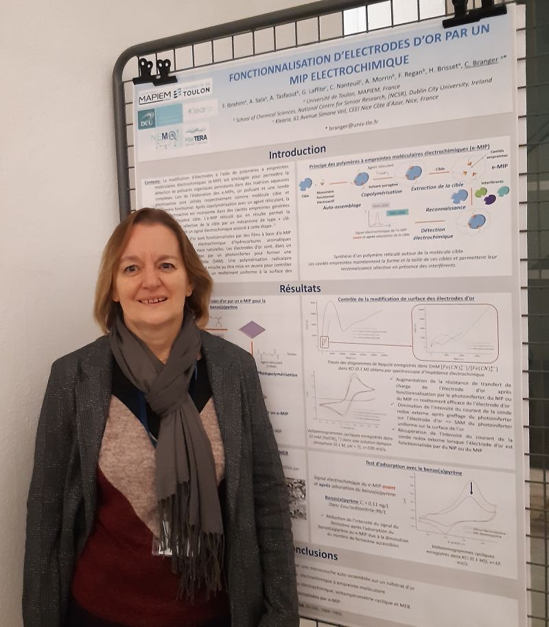 nem_oproject's tweet photo. Congratulations to Dr Catherine Branger on her recent poster showcasing the #NEMOproject on Novemer 21, 2022 at the 50th national symposium of the French Group for the study and applications of Polymers (GFP) @gfpolymeres  in Montpellier, #France #GFP2022 #polymer #polymerscience https://t.co/yTJ3d7rAsT