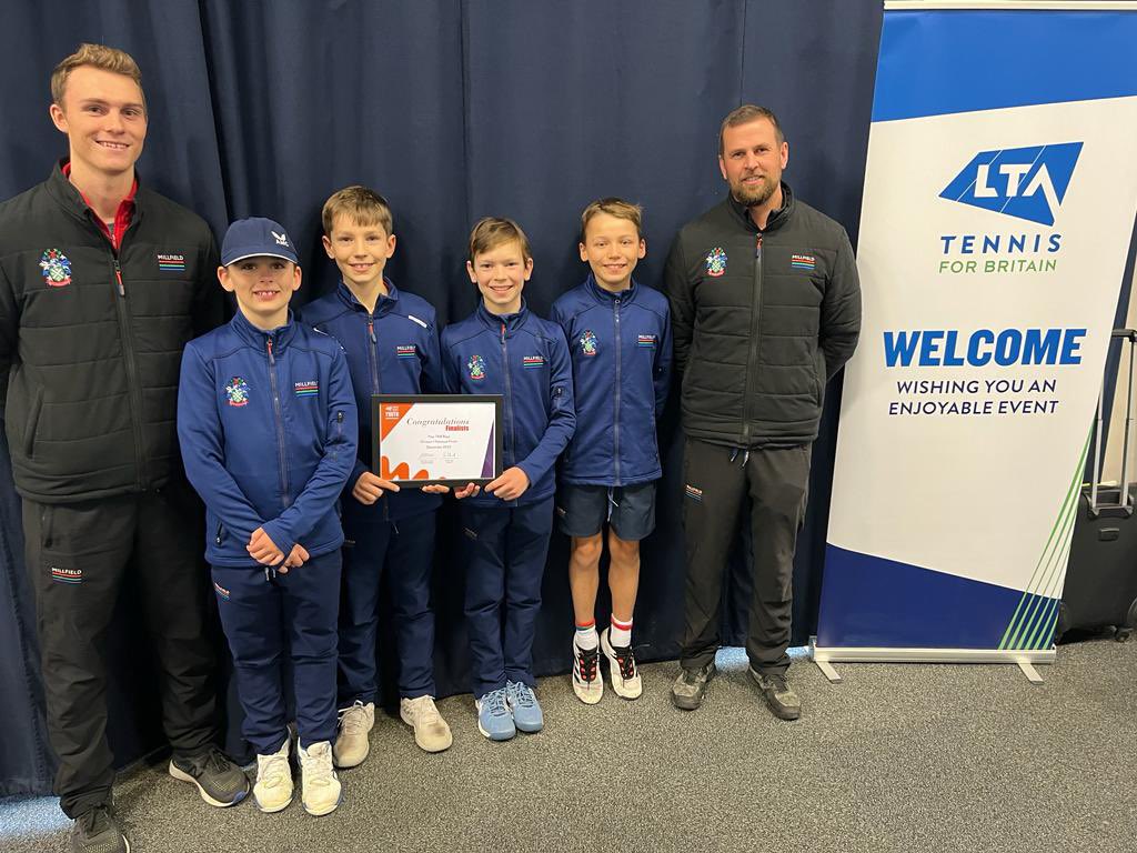 National Finals 🥉The boys showed great fight all weekend and came away ranked the 3rd best team in the country, with all four boys eligible to compete in the same age group next year. 💪🎾💪
