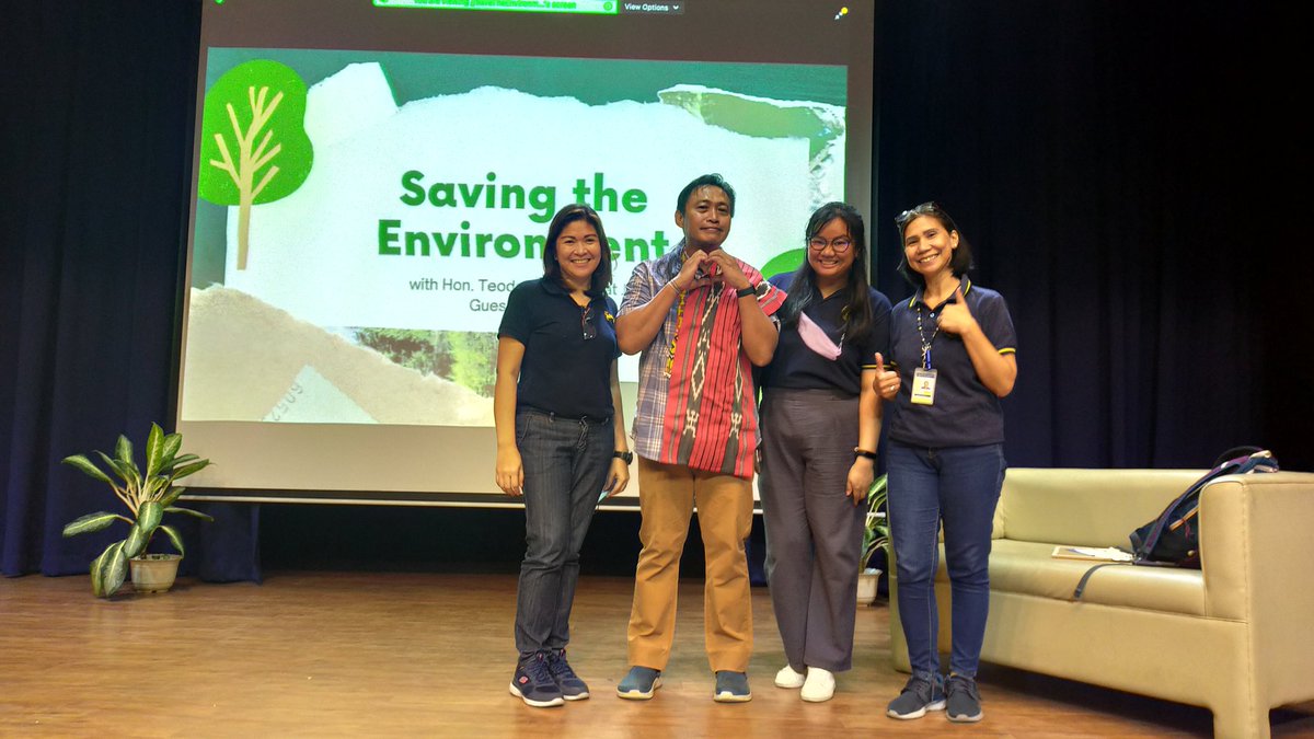 AdrieJavines's tweet photo. We invited @TeddyBaguilatJr as a resource speaker to talk about the importance of saving the environment for the indigenous people in Luzon...

and he delivered! Our boys learned a lot from him and they totally loved him. 

Thank you, Sir Teddy! 

#AngatKalikasan @AngatKalikasan https://t.co/IOPyqLLoXV
