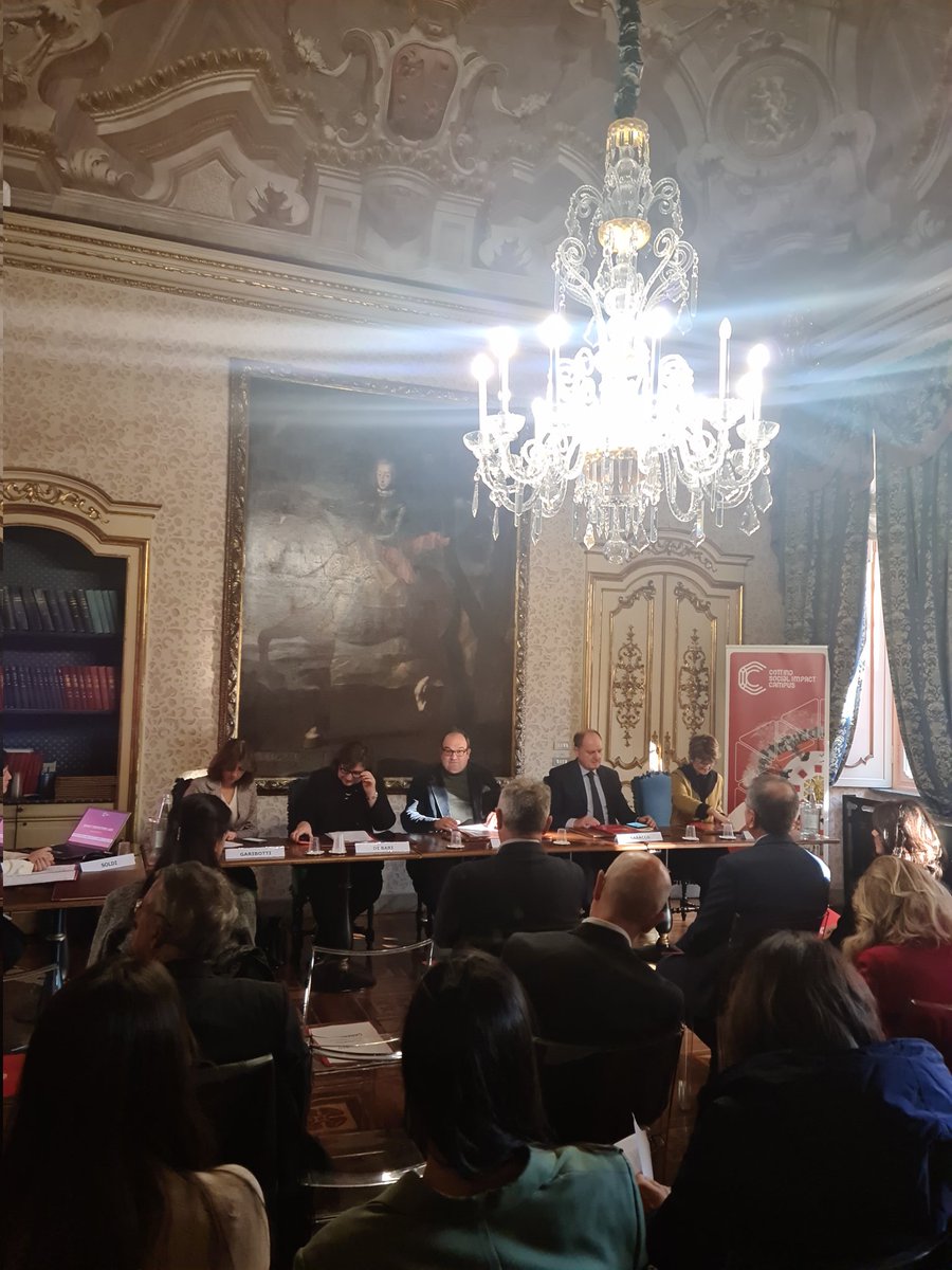 Torino Social Impact (@tosocialimpact) on Twitter photo <a href="/GBolatto/">Guido Bolatto</a> Segretario Generale <a href="/CamComTorino/">Camera Commercio TO</a> apre la conferenza stampa di Impact Prototipes Labs con <a href="/CottinoImpact/">Cottino Social Impact Campus</a>: "Il tema dell'impatto ci vede coinvolti in prima linea con <a href="/TOSocialimpact/">Torino Social Impact</a>.
Questo Γ¨ un progetto di sostanza che si rivolge alle imprese valorizzando i talenti" <a href="/GBolatto/">Guido Bolatto</a> Segretario Generale <a href="/CamComTorino/">Camera Commercio TO</a> apre la conferenza stampa di Impact Prototipes Labs con <a href="/CottinoImpact/">Cottino Social Impact Campus</a>: "Il tema dell'impatto ci vede coinvolti in prima linea con <a href="/TOSocialimpact/">Torino Social Impact</a>.
Questo Γ¨ un progetto di sostanza che si rivolge alle imprese valorizzando i talenti"